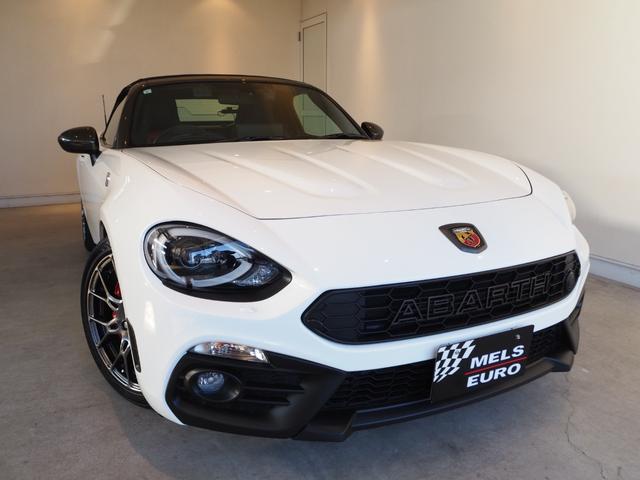 アバルト124スパイダー　車両写真